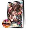 (40*60cm)Beauty And The Beast - Round AB Drill Diamond Painting