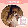 Black Reborn Baby Dolls 20'' Truly Real Jamani Reborn Toddler Baby Doll Girl - RBBI-Myrebornbabydoll® Myrebornbabydoll®