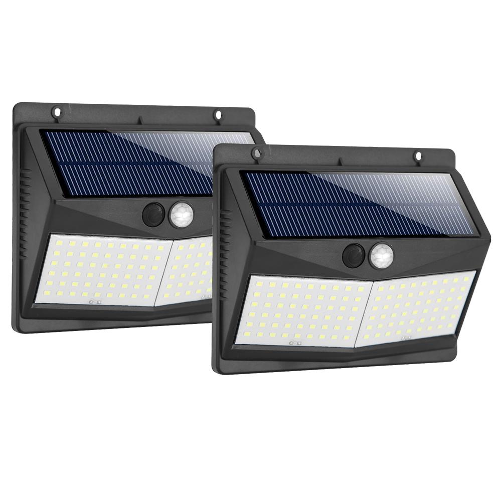 

108LED Solar PIR Motion Sensor Wall Lamp Garden Street Security Light, 501 Original