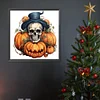 Diamond Painting-DIY Full Round Drill Pumpkin Skull