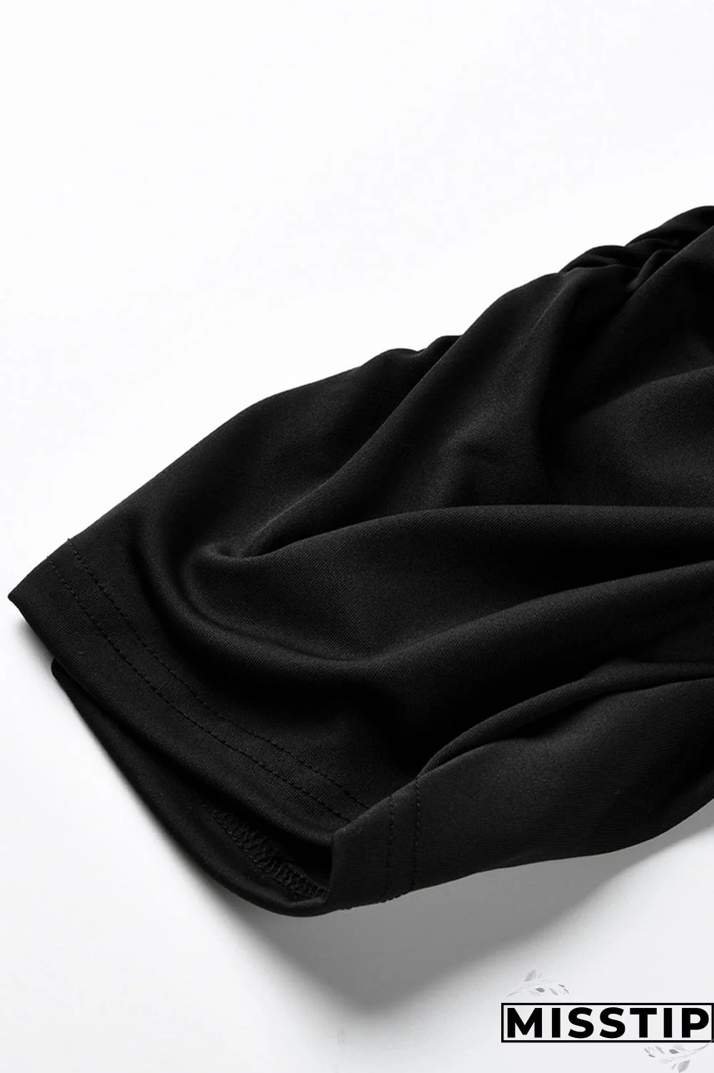 Fluorescent green Drawstring High Solid Pocket Draped Boot Cut Pants Bottoms