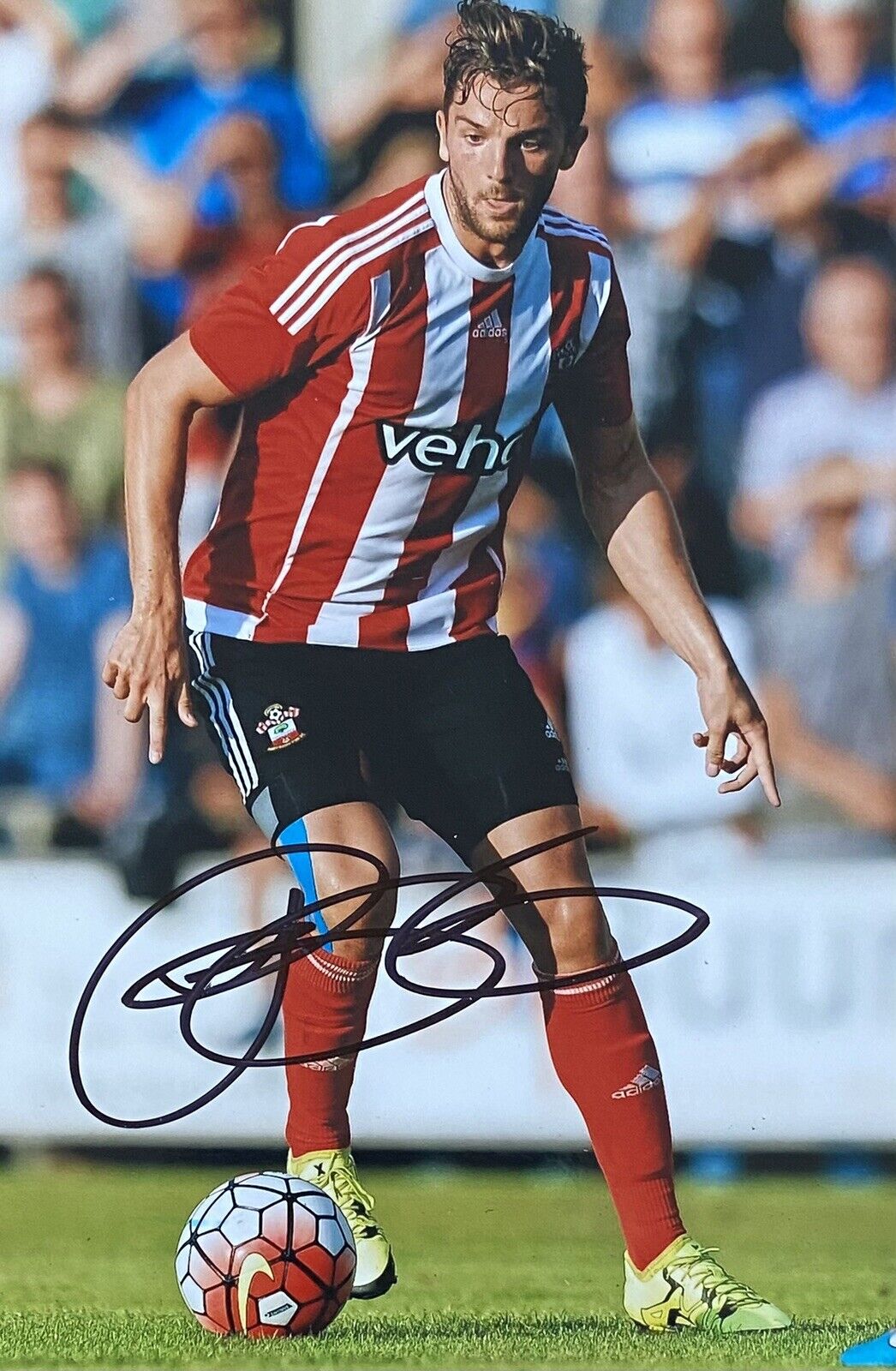 Jay Rodriguez Genuine Hand Signed Southampton 6X4 Photo Poster painting