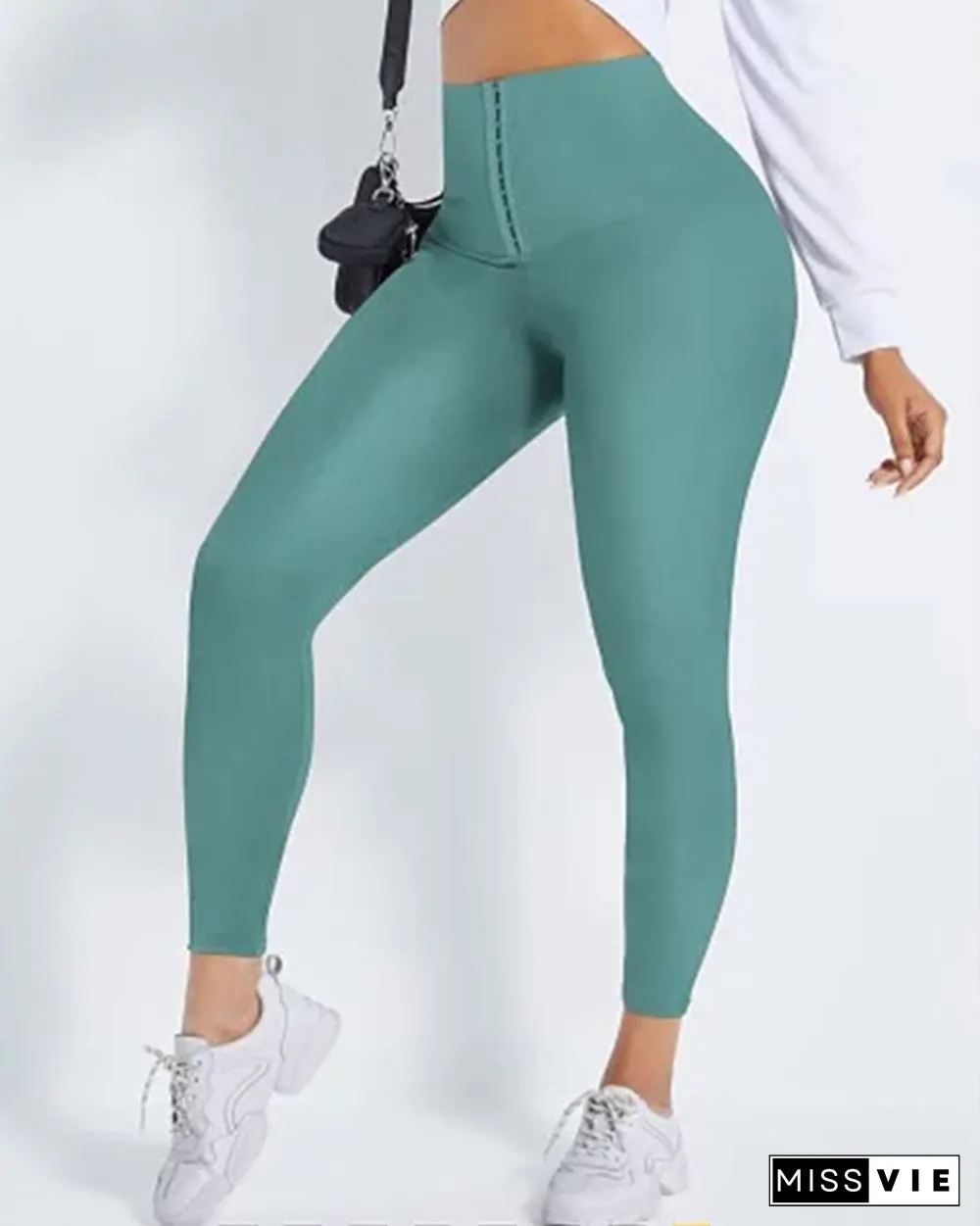 Seamless Waist Cicher Shapewear Sports Leggings
