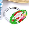 Diamond Painting Double Sided Santa Mirror for Adults Kids Beginners