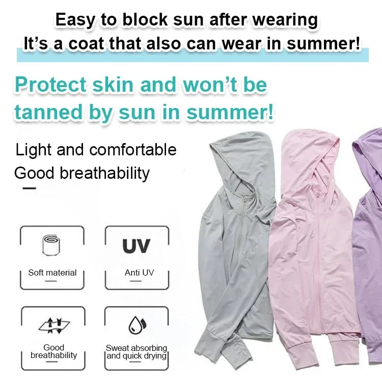 50 times sun protection] Lightweight sun protection clothing for