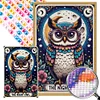 Diamond Painting -DIY Round Partial AB Drill Owl(45x65cm)