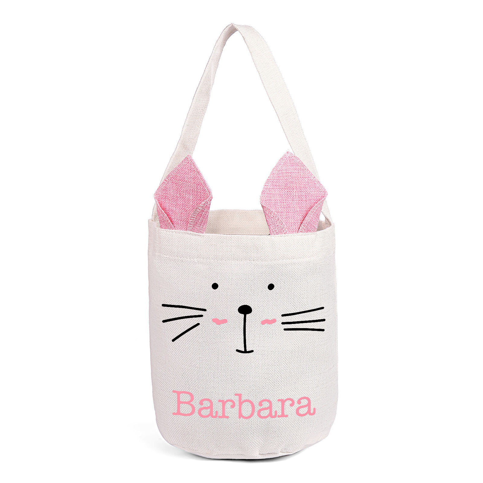 Sac de Pâques Lapin 1 Prénom Personnalisé