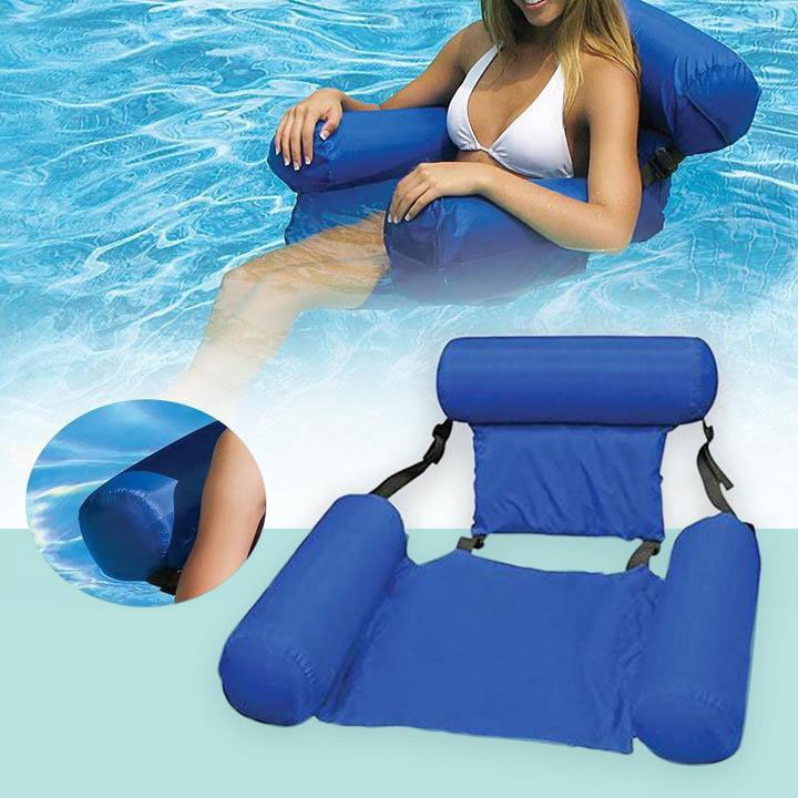 Swimming Pool Foldable Inflatable Floating Chair、、sdecorshop