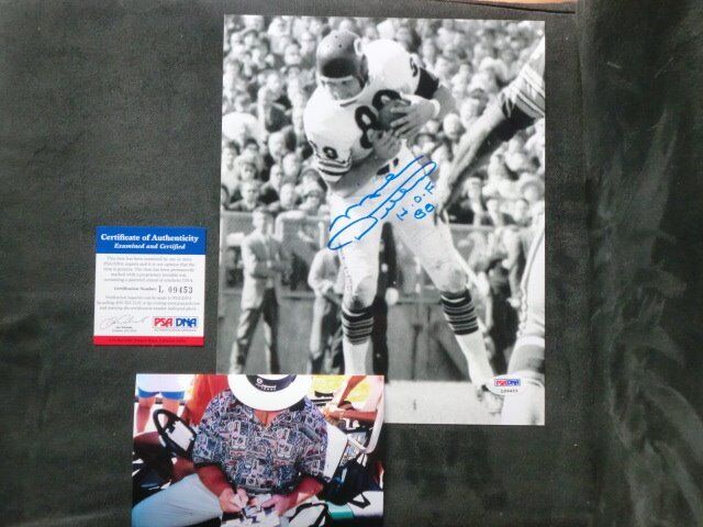 Mike Ditka Hot! signed Chicago Bears 8x10 Photo Poster painting PSA/DNA cert PROOF!!