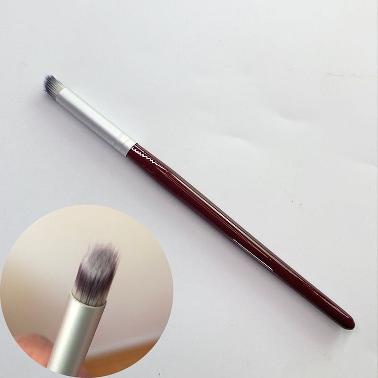 Ombre Effect Nail Art Brush Gradient Design UV Gel Polish Draw Paint Pen Cylindrical Nylon Bristles Plastic Protection Manicure