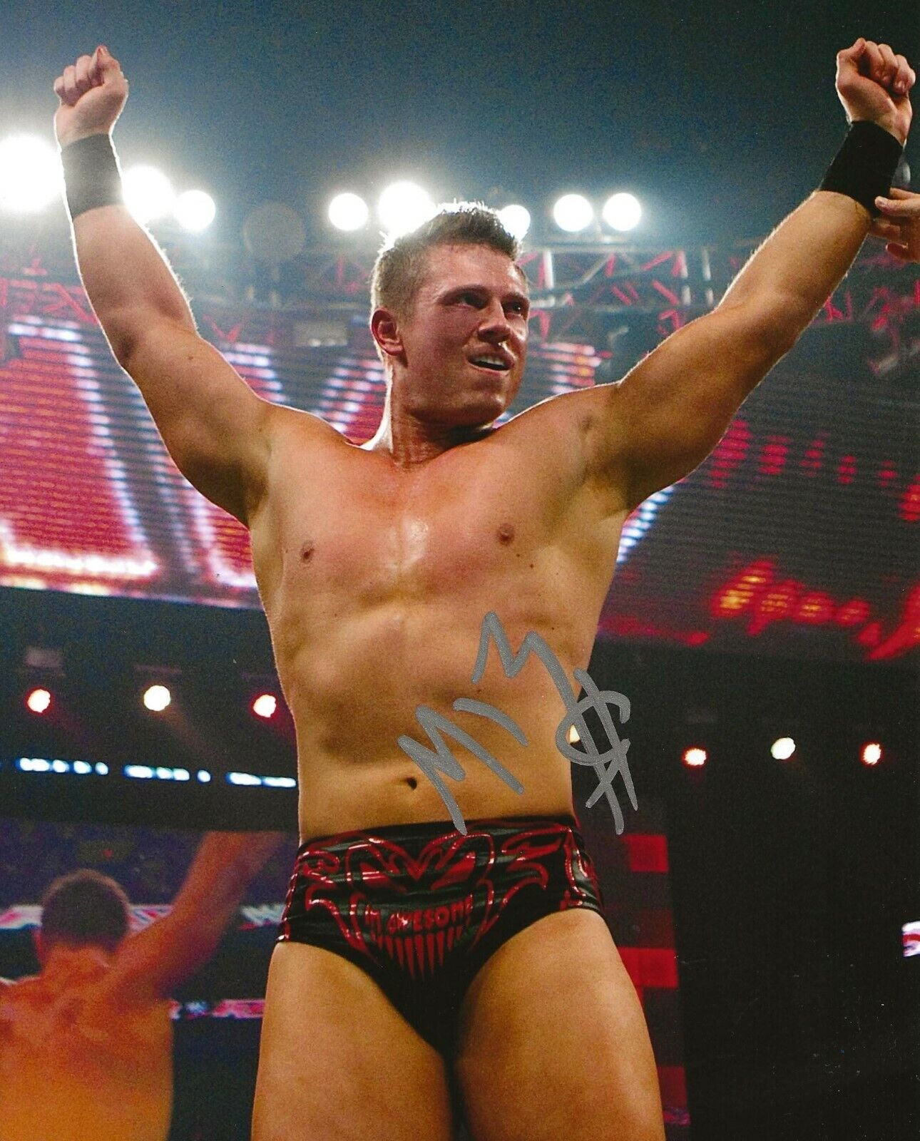 The Miz WWE Champ signed Wrestling 8x10 Photo Poster painting autographed Michael Mizanin