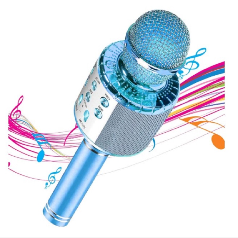 

Microfono Karaoke wireless Bluetooth - Altoparlante portatile portatile Hom, 501 Original