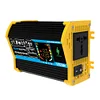 6000W Power Converter LCD Display Dual USB Digital Inverter (Black 12V to 220V)