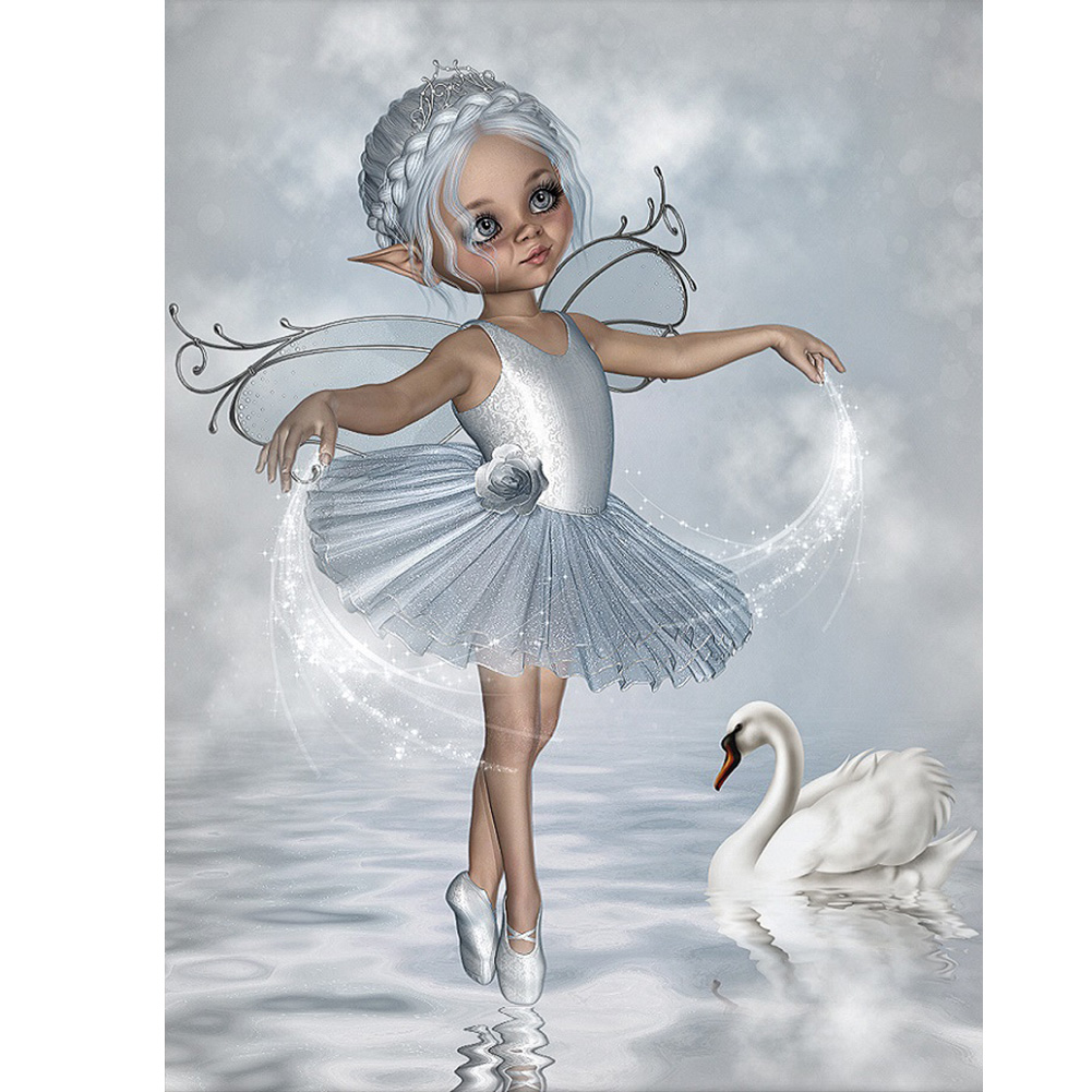 

Fairy Girl - Round Drill Diamond Painting - 30*40CM, Round diamond 30*40cm, 501 Original