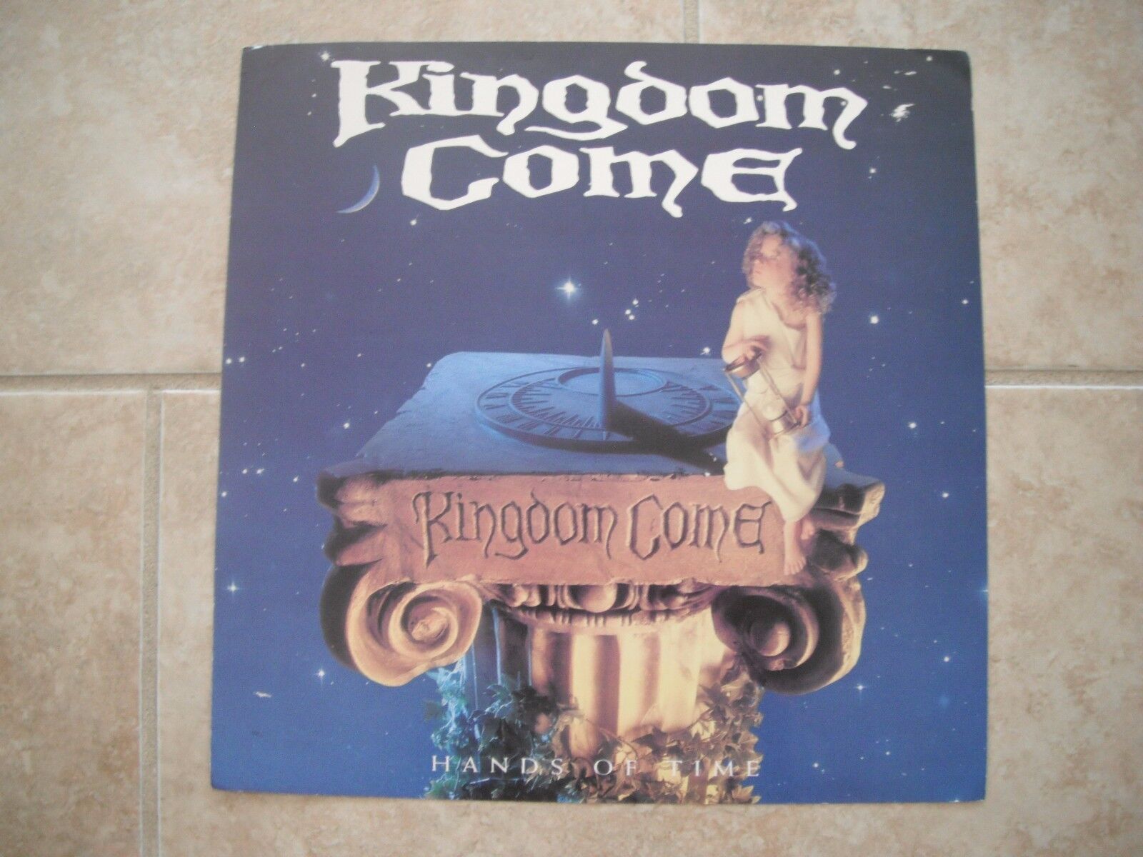 Kingdom Come Hands On Time 1991 Promo LP Photo Poster painting Flat 12x12 Poster