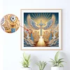 Croix ail&eacute;e - peinture diamant de forme sp&eacute;ciale - 30*30cm