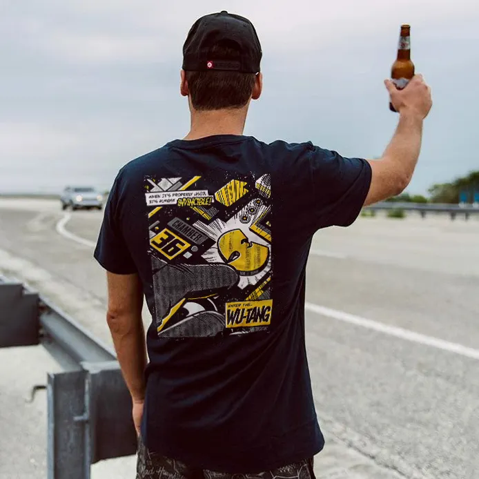 Wu Printed Pattern T-shirt