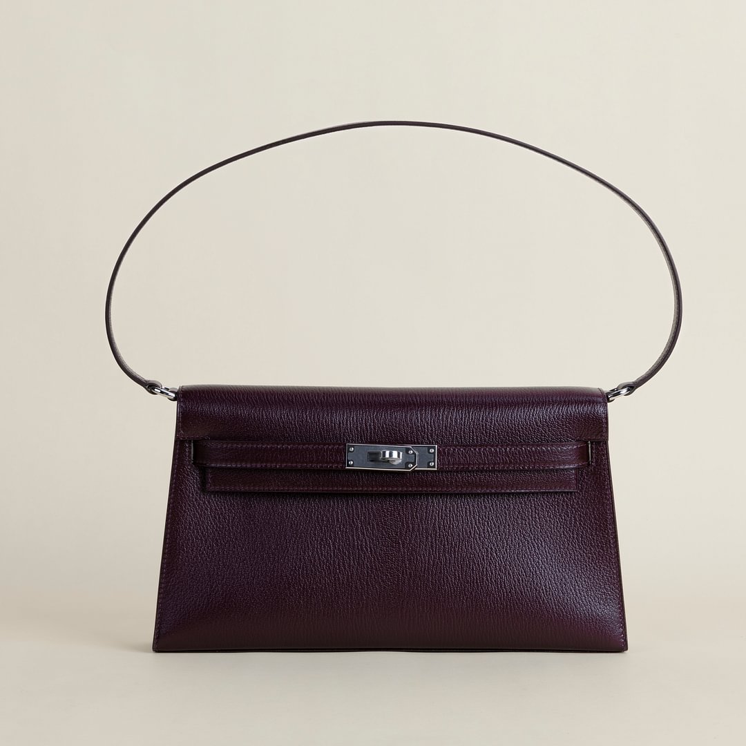 Kelly Elan Chevre 0G Rouge sellier PHW