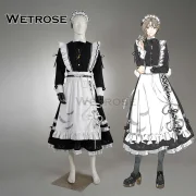 [Pre-Order] Wetrose Vtuber Nijisanji Kanae Maid Cosplay Costume にじさんじ叶メイドコスプレ