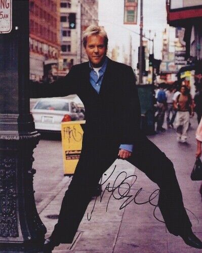 Kiefer Sutherland Signed - Autographed 8x10 inch Photo Poster painting with Certificate