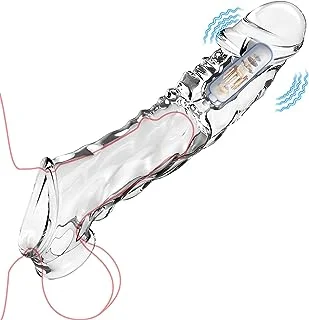 individual packets of personal lubricant Dual Vibrating Penis Sheath – Boyzshop main image 0