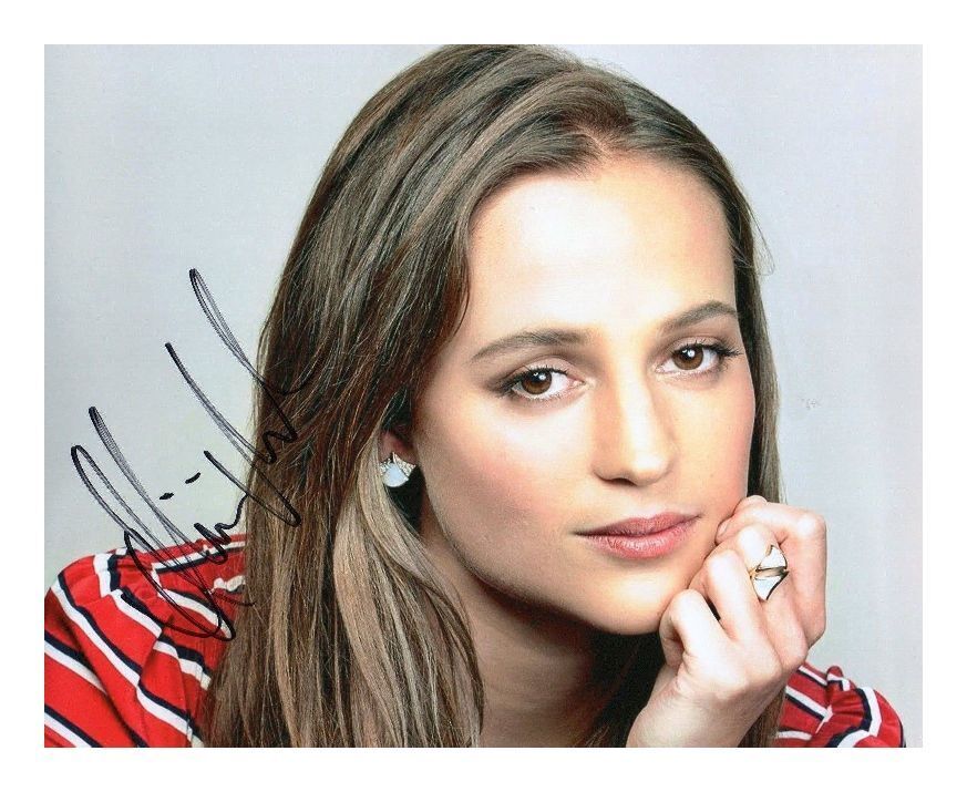 ALICIA VIKANDER AUTOGRAPHED SIGNED A4 PP POSTER Photo Poster painting PRINT 6