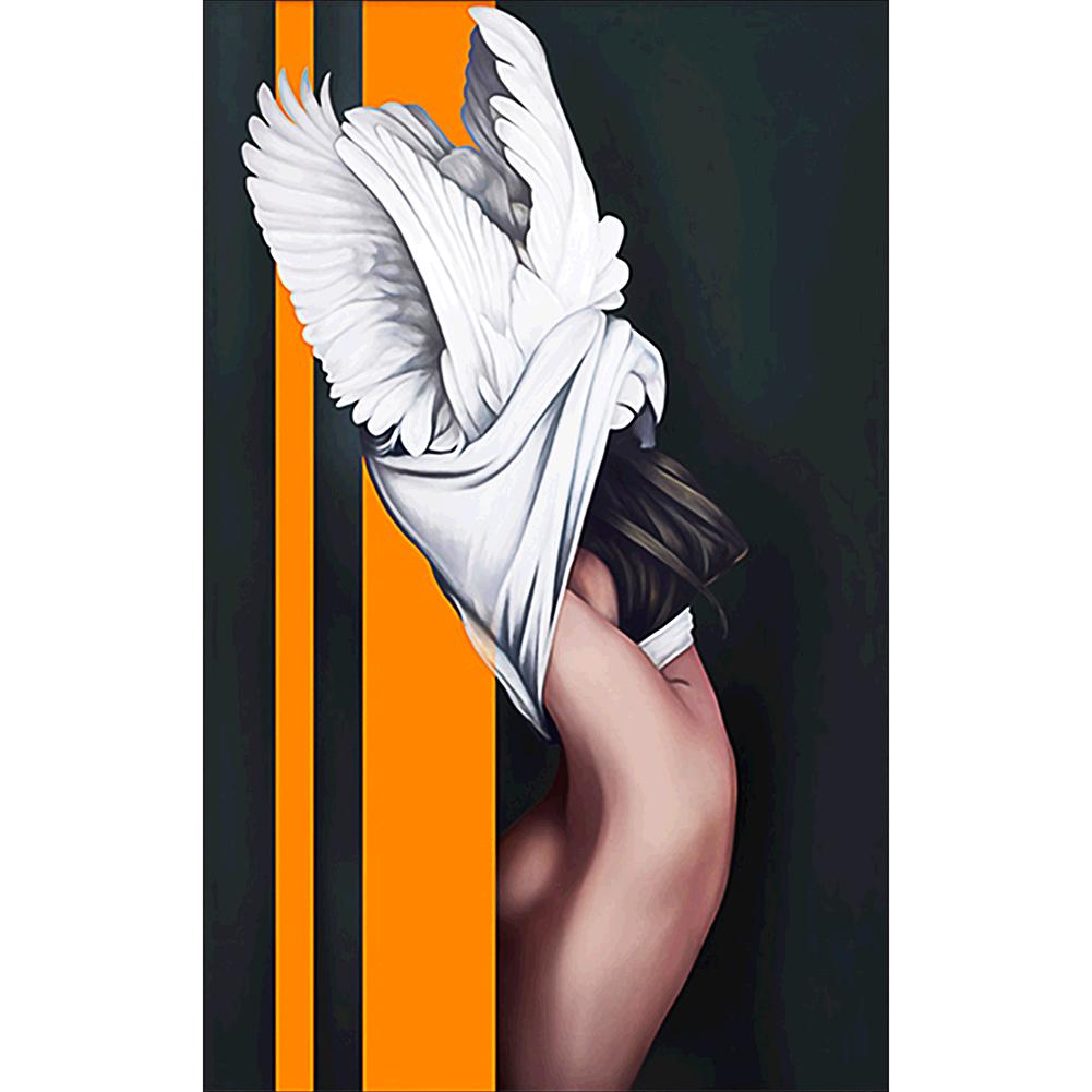 

40x60cm Round Drill Diamond Painting-Charming Woman, 501 Original