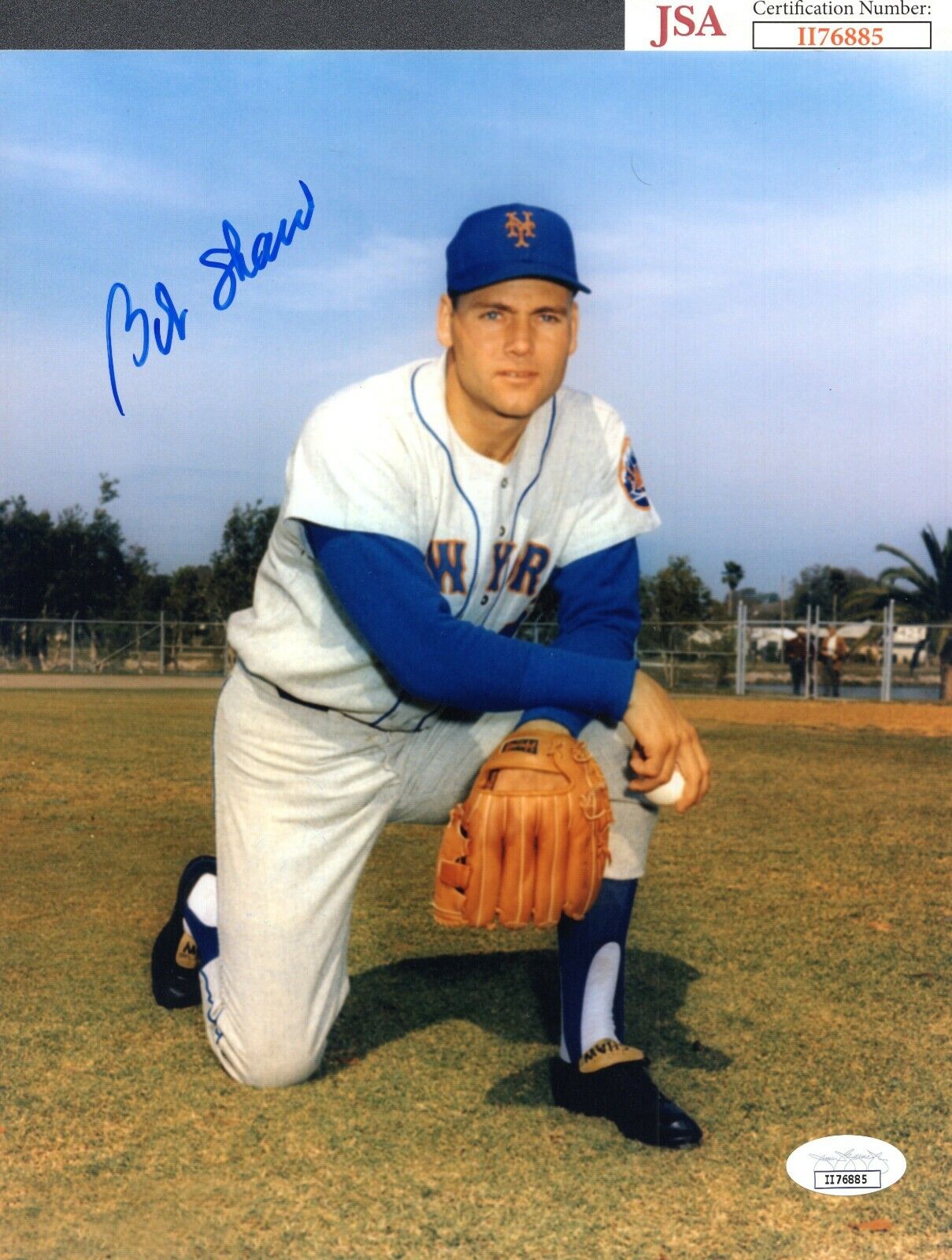 JSA Bob Shaw Autographed Signed AUTO 8x10 Photo Poster painting New York Mets TRB 461