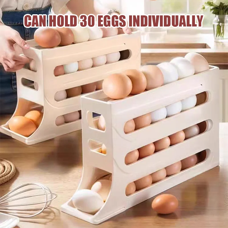 SAKER&reg; Four-Layer Egg Storage Rack