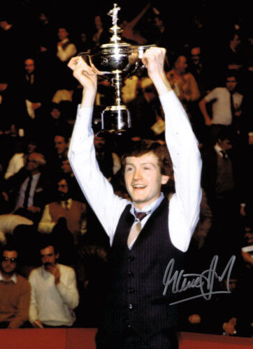 STEVE DAVIS Snooker Legend SIGNED Autograph Photo Poster painting AFTAL