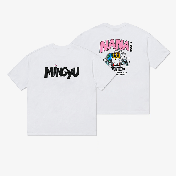SEVENTEEN Nanatour T-Shirt (Name ver.) MINGYU officialsvtshop