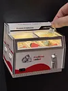 Freezer Shape Fridge Magnets Fridge Stickers with Food Models for Kitchen Locker