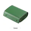 Multifunctional accordion-style genuine leather box wallet