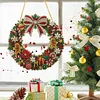 Diamond Painting Christmas Wreath Ornament DIY Kit 9.45x9.45in
