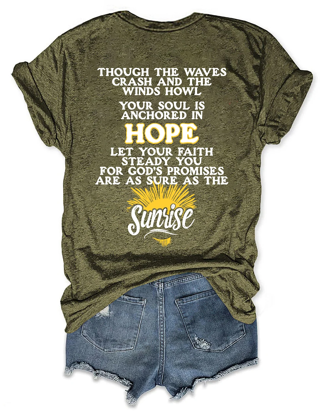 Anchor In The Storm Faith T-shirt