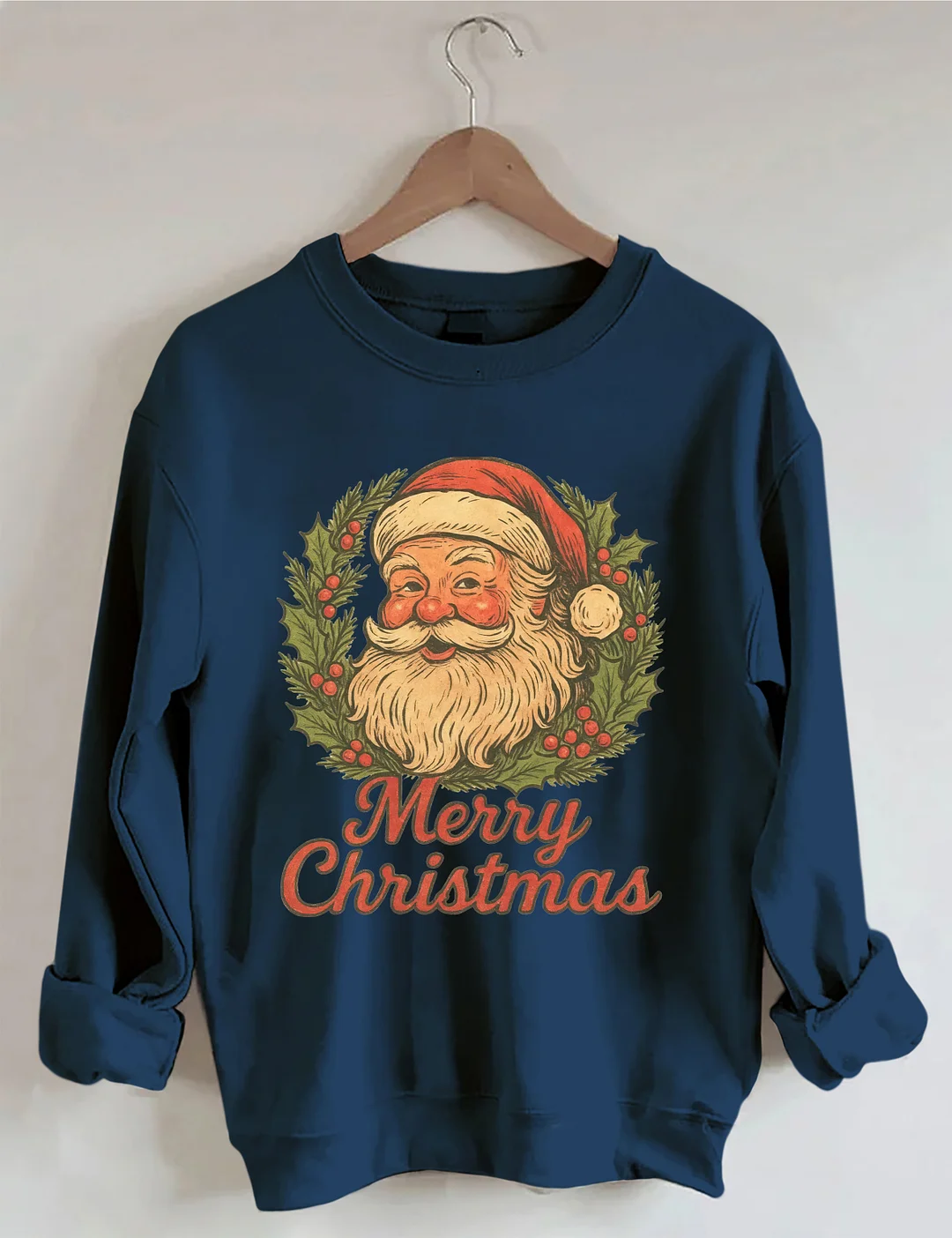 Retro Santa Christmas Sweatshirt