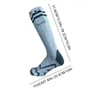 Heated Socks Outdoor Skiing Foot Warmer Heating Socks for Men and Women (Grey)