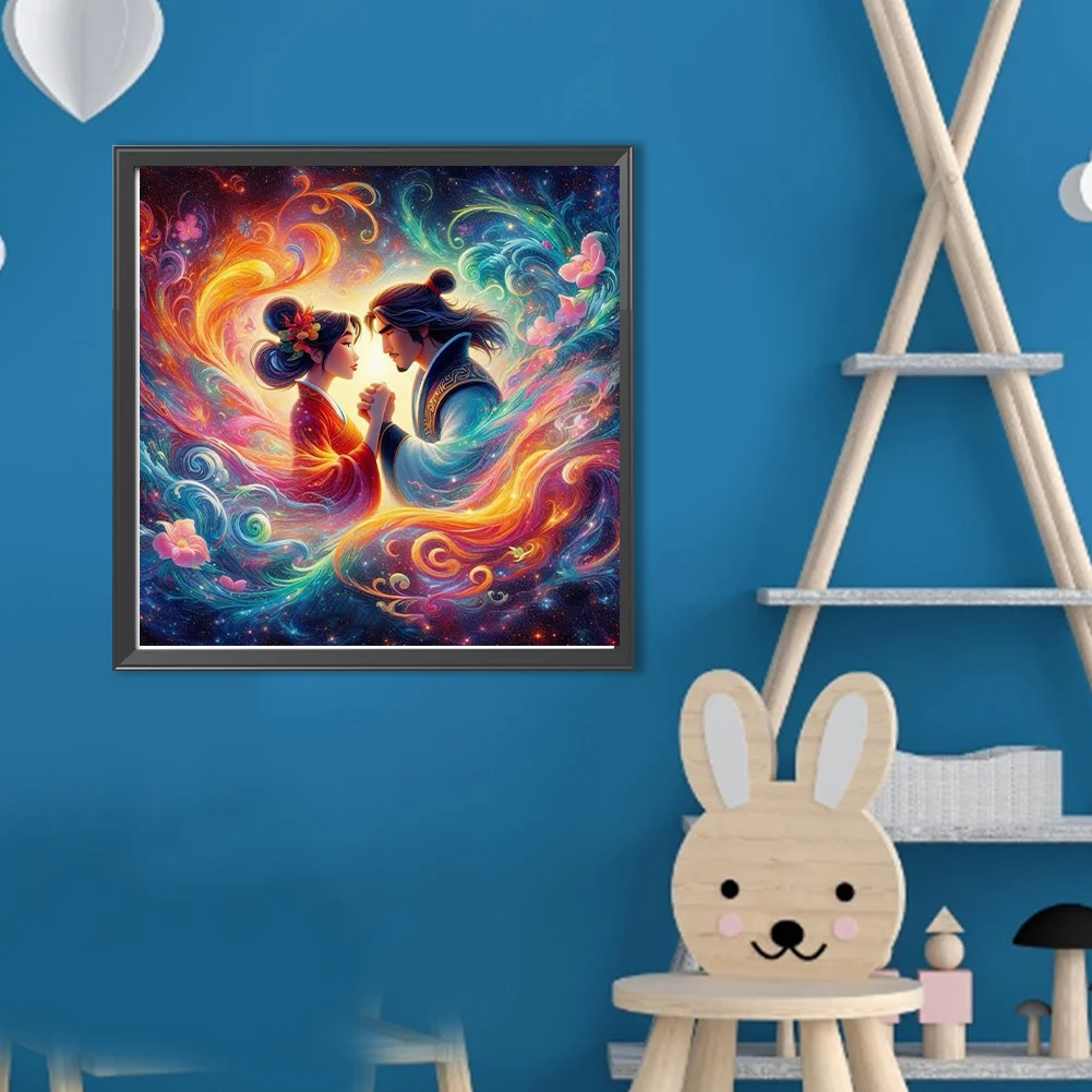 Diamond Painting - Full Round Drill - Mulan(Canvas|40*40cm)