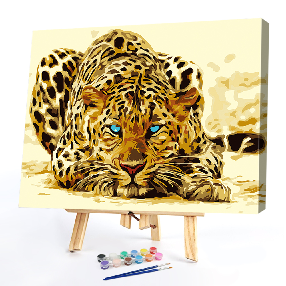

40*50CM Paint By Numbers-Leopard, 501 Original