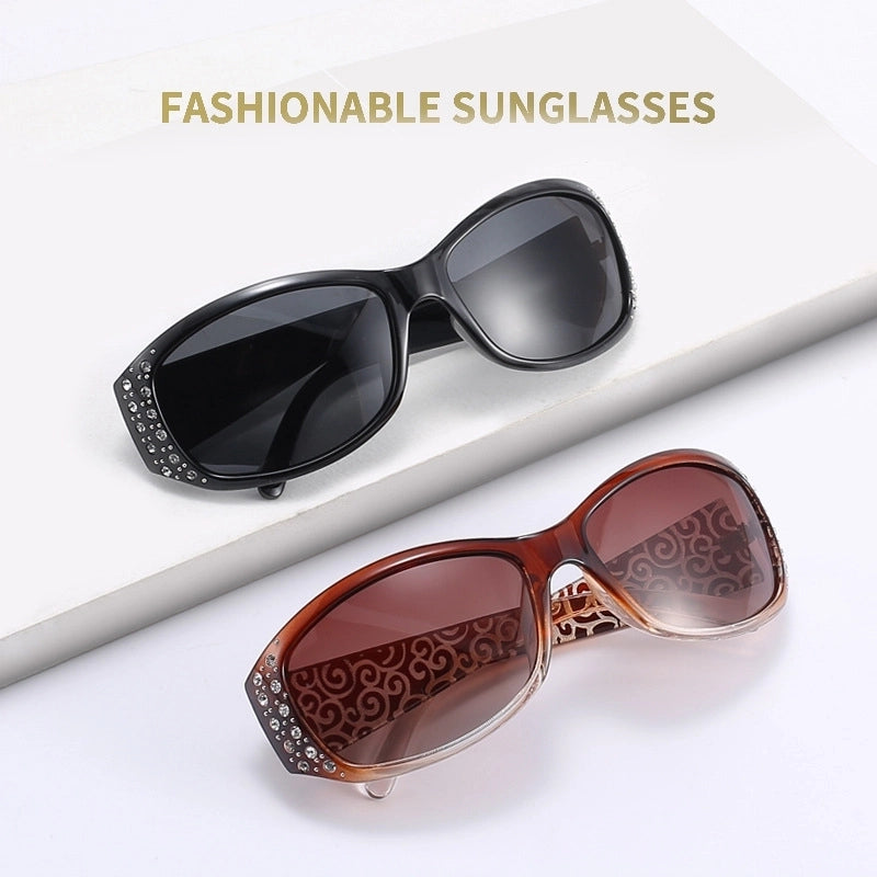 Elegant Streetwear Geometric Tac Oval Frame Full Frame Glasses