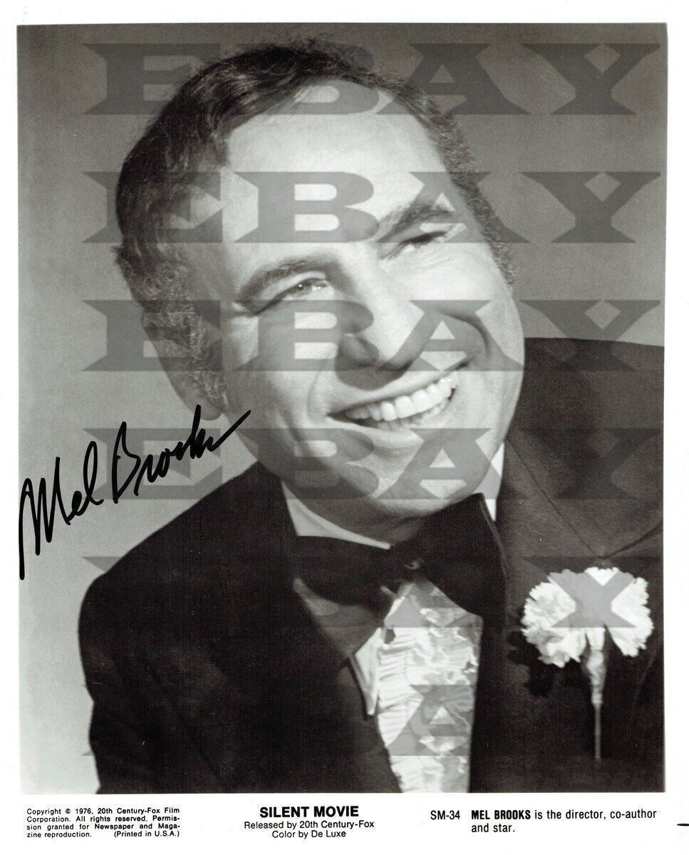 Mel Brooks Autographed Signed 8x10 Photo Poster painting Reprint