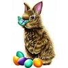 Diamond Painting-DIY Full Round Drill Rabbit