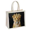 DIY Linen Diamond Art Handbag Craft Kit for Adults Beginners Shopping Gift