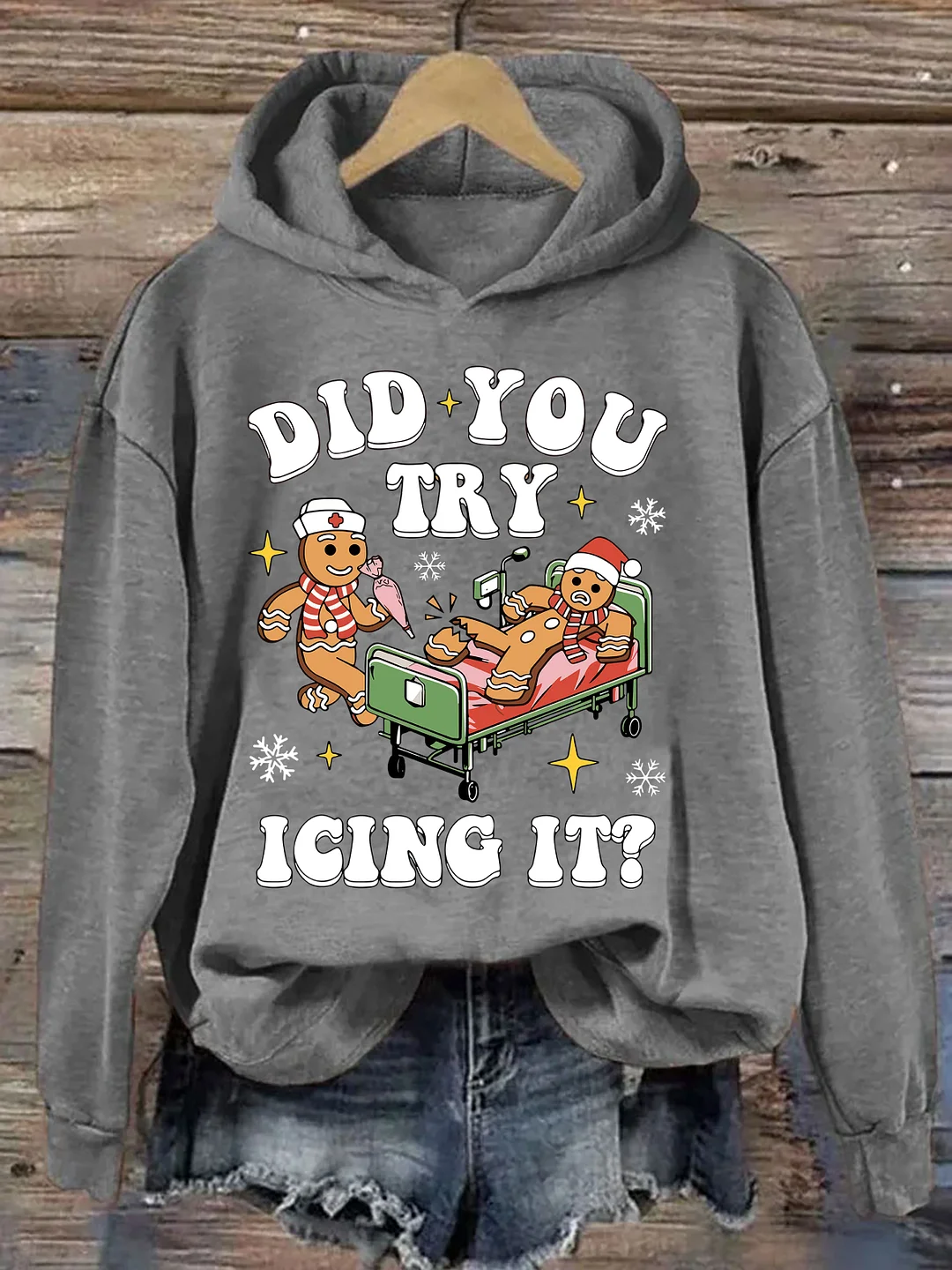 Did You Try Icing It Hoodie