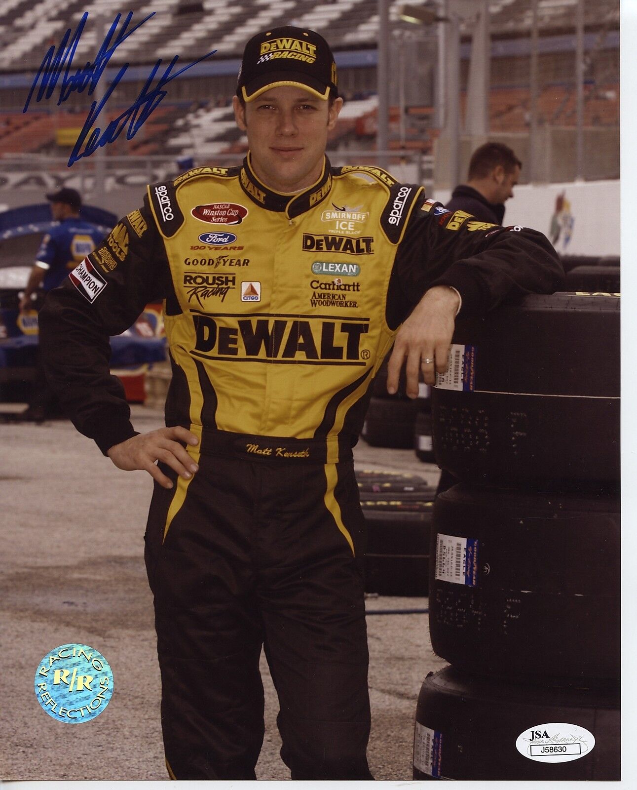 Matt Kenseth 8x10 Signed/Autograph/Auto JSA Authenticated