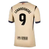 LEWANDOWSKI #9 Barcelona Away Soccer Jersey 2025/26 -UCL