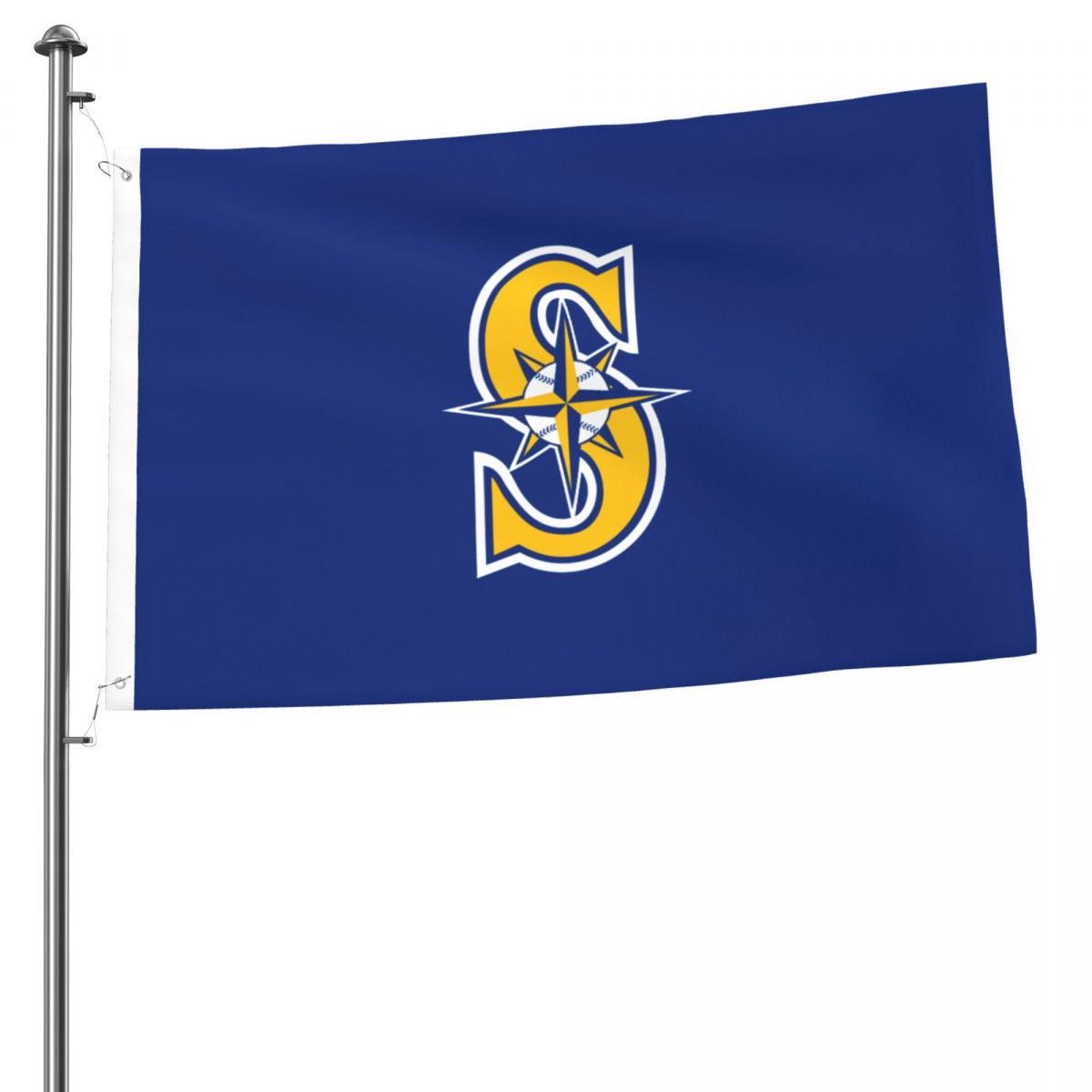 Seattle Mariners 2x3 FT UV Resistant Flag