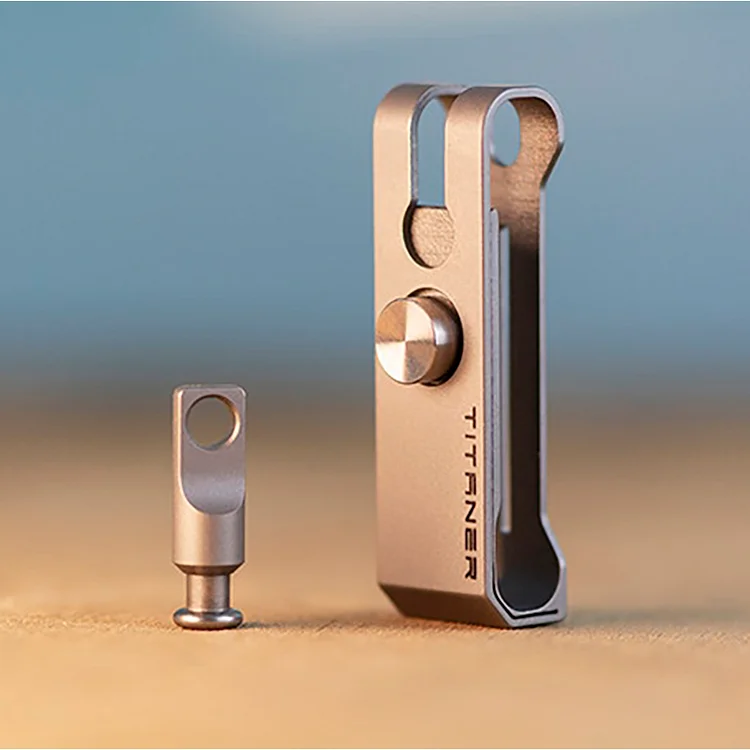 Titanium Quick Release Keychain Clip For Belt Keychain - Quality