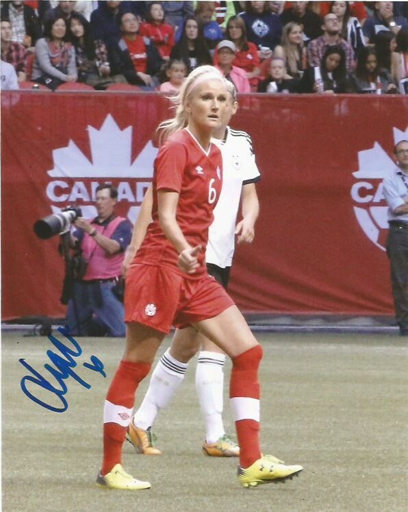 Team Canada Kaylyn Kyle Autographed Signed 8x10 Photo Poster painting COA D