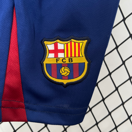 Retro 08/09 Barcelona Home Kids Kit Football Jersey Thai Quality